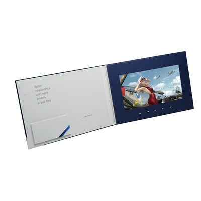 Tarjetas de vídeo LCD de alta calidad de 10,1 pulgadas Video folleto Video libro con pantalla táctil