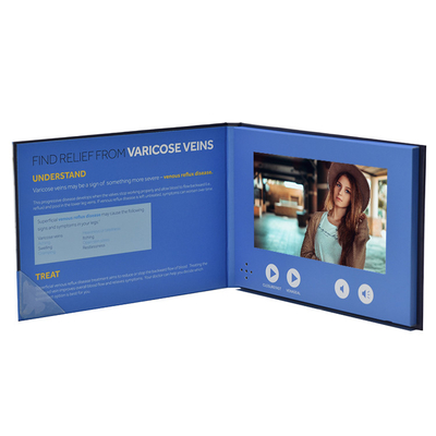 Folleto de video Pantalla HD Folleto Chino Proveedores de folletos de video caseros Folleto de publicidad de video para promoción