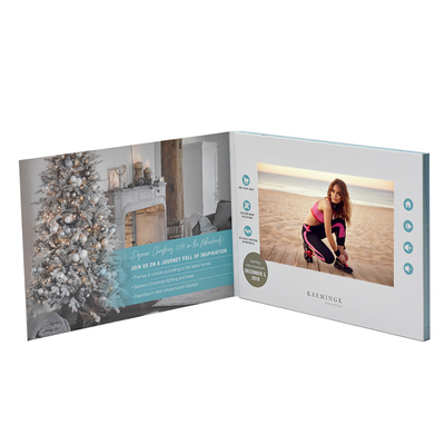 Productos promocionales Vídeo libros, tarjetas de felicitación de vídeo, folletos de vídeo para publicidad