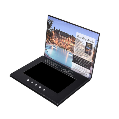 Tarjetas de vídeo LCD de alta calidad de 10,1 pulgadas Video folleto Video libro con pantalla táctil