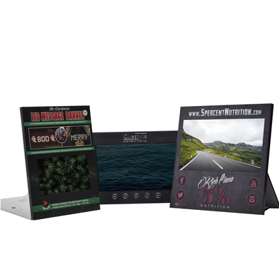 Reproductor de video de 7″ en tienda, reproducción en bucle o inicio con botón para exhibición de video promocional