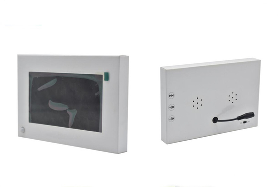 Pequeñas pantallas LCD de 5 pulgadas, exhibidor de video LCD para promoción de video de productos en la tienda