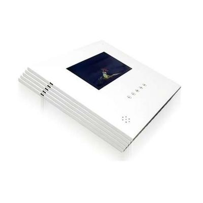 reproductor de video con botón, módulo de video LCD alimentado por batería con controles de botón