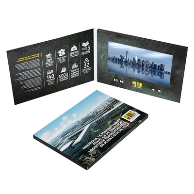 Video LCD de 4 pulgadas Catálogo Stand Video folleto pantalla LCD Tarjeta de visita
