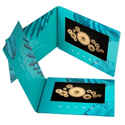 Tarjetas de vídeo LCD de alta calidad de 10,1 pulgadas Video folleto Video libro con pantalla táctil