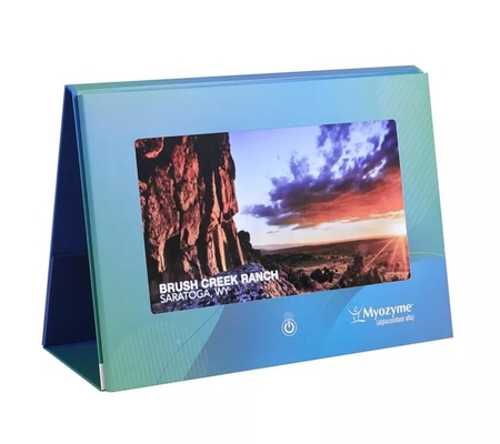 5 pulgadas de pantalla LCD monitor POS pantalla de papel artesanía pantalla digital fotograma marco de imagen anunciando jugadores en la tienda