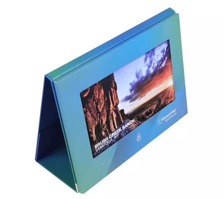 En la tienda de pantalla LCD publicidad video pos con sensor de movimiento 4,3 pulgadas video pos pantalla