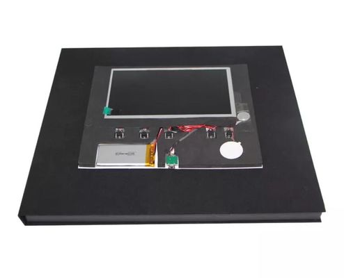 Panel de pantalla principal de TV LCD de 7 pulgadas, módulo de folleto de video TFT IPS, placa controladora