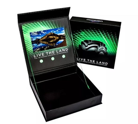 Caja de regalo de vídeo LCD de impresión personalizada caja de regalo con embalaje de caja de vídeo de monitor LCD