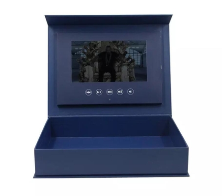 Nuevo diseño de caja de música de 5, 7 y 10 pulgadas con pantalla LCD para vídeo, caja de regalo para publicidad/felicitaciones