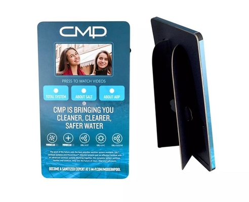 Pantalla de video digital LCD con impresión personalizada en tienda, pantalla de video LCD para punto de venta para publicidad de video minorista
