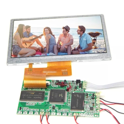 Módulo de visualización de video LCD TFT con función personalizada con PCBA/batería/botones de control y altavoz