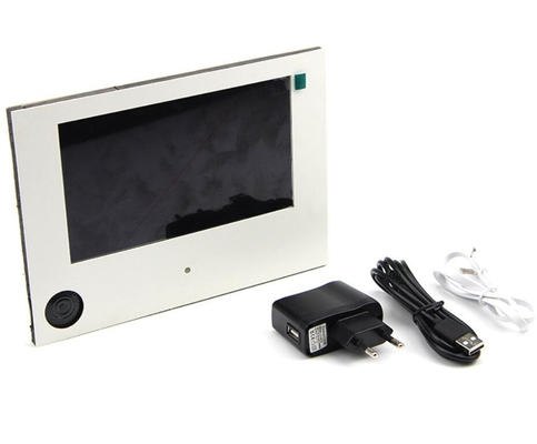 Componentes del módulo de video TFT LCD activado por botón para exhibidores minoristas