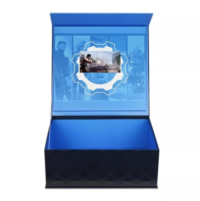 Caja de regalo con impresión personalizada con pantalla LCD de 7 pulgadas/10 pulgadas, caja de video LCD para el lanzamiento de nuevos productos