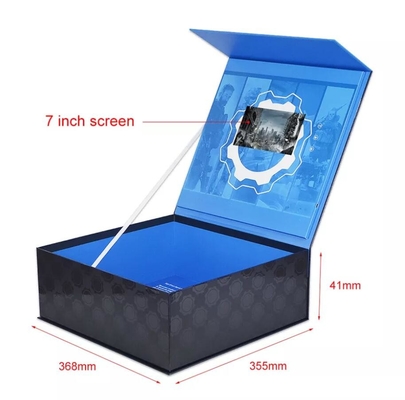 caja de vídeo LCD de diseño personalizado caja de pantalla LCD paquete caja de publicidad LCD digital