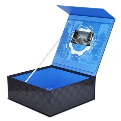 Caja de regalo con impresión personalizada con pantalla LCD de 7 pulgadas/10 pulgadas, caja de video LCD para el lanzamiento de nuevos productos