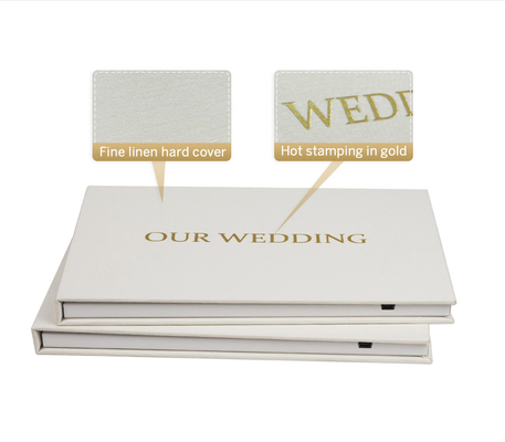 Libro de video digital personalizado, video de boda, correo, álbum de video LCD con pantalla de 7 pulgadas