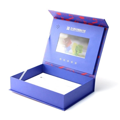 caja de vídeo LCD de diseño personalizado caja de pantalla LCD paquete caja de publicidad LCD digital