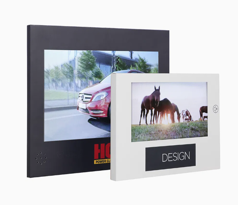 Custom branded digital POP display,10 inch motion sensor video POP display for promotion in store