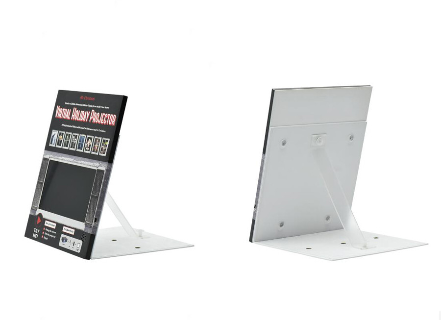 Monitor de pantalla de video emergente LCD para publicidad, reproductor digital de video en el punto de venta