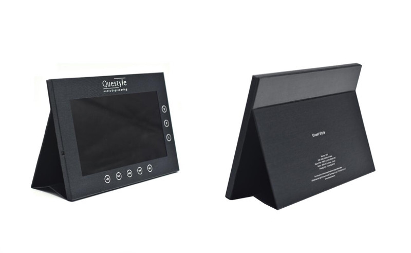 Exhibidor de video para estantería en punto de venta, reproductor de video LCD de diseño personalizado para estantería con precio de proveedor